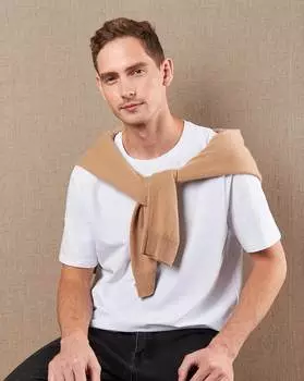 Футболка свободного кроя (Белый)