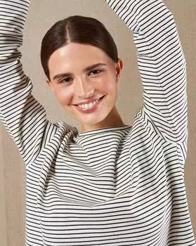 Футболка в полоску M