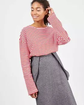 Футболка в полоску One size