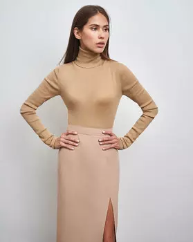 Юбка-карандаш с разрезом S