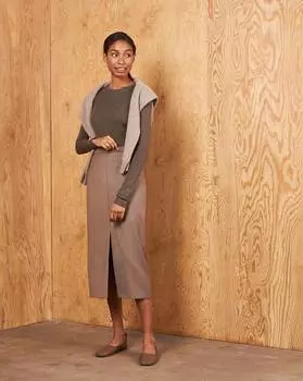 Рубашка из рами свободная 12 STOREEZ