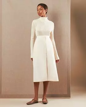 Джемпер удлиненный из кашемира и шерсти 12 STOREEZ