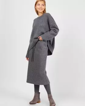 Юбка миди с завязками XS