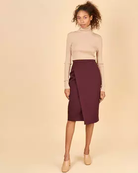 Юбка с запахом M