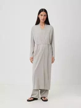 Кардиган удлиненный из шелка и хлоп 12 STOREEZ