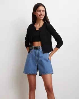 Кардиган укороченный