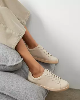 Кеды из фактурной кожи