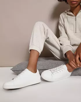 Кеды из фактурной кожи