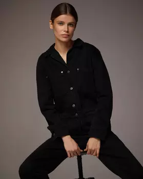 Комбинезон из денима свободного кроя