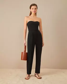 Комбинезон с открытыми плечами