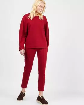 Комплект: Свитер и брюки укороченные L