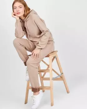 Костюм: толстовка с капюшоном и брюки S