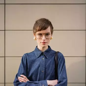 Рубашка из денима Light 12 STOREEZ