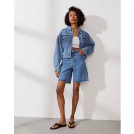 Куртка джинсовая на резинке