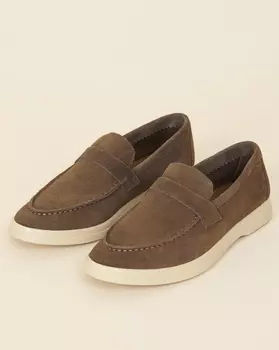 Лоферы из замши 38