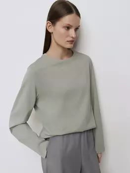 Лонгслив из тонкого хлопка 12 STOREEZ