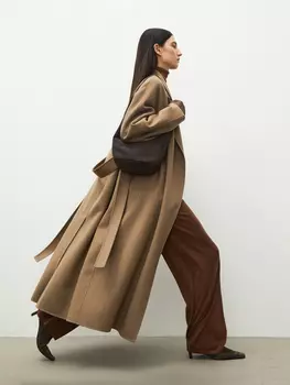 Пальто-халат из кашемира 12 STOREEZ