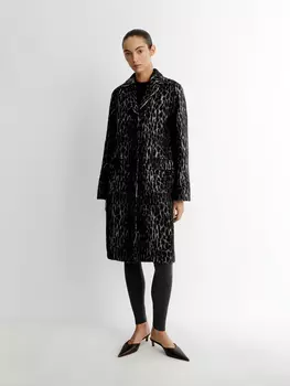 Пальто из жаккардовой ткани 12 STOREEZ