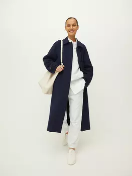 Пальто с рукавом реглан