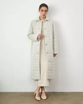 Пальто стеганое