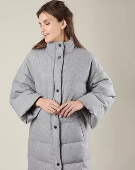 Пальто стеганое из шерсти One size