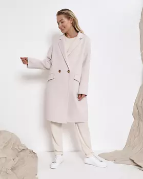 Пальто свободного силуэта