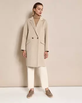 Пальто свободного силуэта