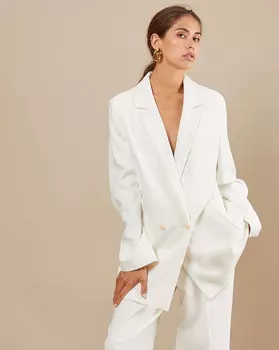 Пиджак двубортный M