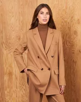 Пиджак двубортный M