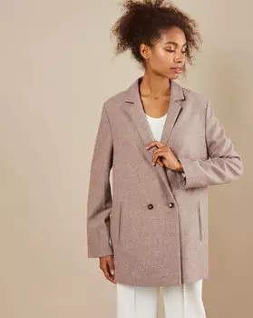 Пиджак двубортный S