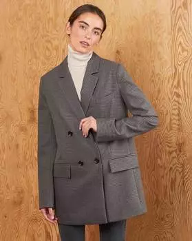 Пиджак двубортный S