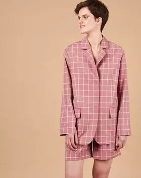 Пиджак классический с объемными плечами S