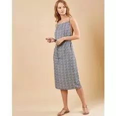 Платье без рукавов с запахом S