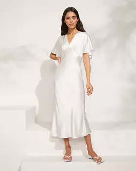 Платье из шелка