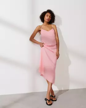 Платье-комбинация свободного кроя