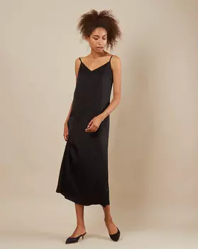 Платье комбинация свободного кроя M