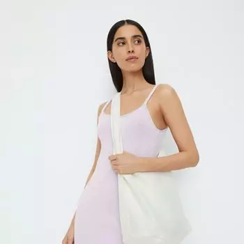 Платье мини из фактурного трикотажа