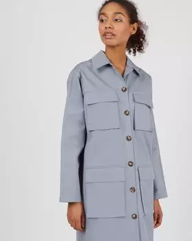 Платье прямое с карманами XS