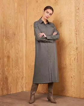 Платье-рубашка M