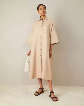 Платье-рубашка XL