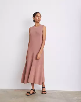 Платье с юбкой годе