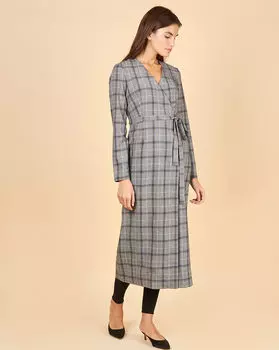 Платье с запахом L