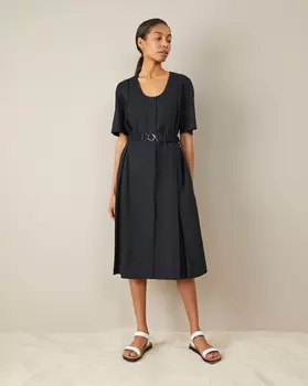 Платье в складку