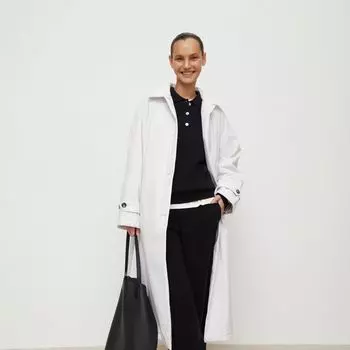 Пальто утепленное с поясом