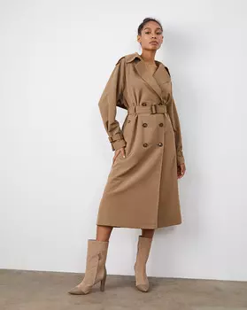 Полусапоги-трубы на высоком каблуке