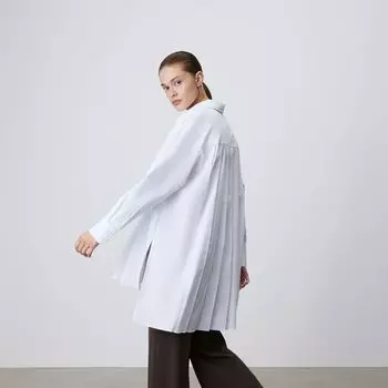 Рубашка с плиссировкой 12 STOREEZ