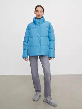 Пуховик стеганый короткий