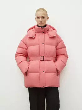 Пуховик стеганый с поясом 12 STOREEZ