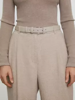 Ремень с прямоугольной пряжкой