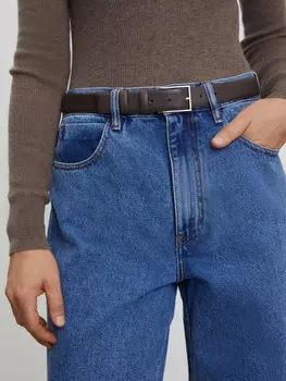 Ремень с прямоугольной пряжкой